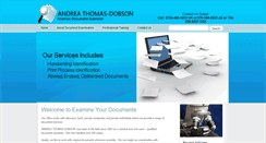 Desktop Screenshot of examineyourdocuments.com